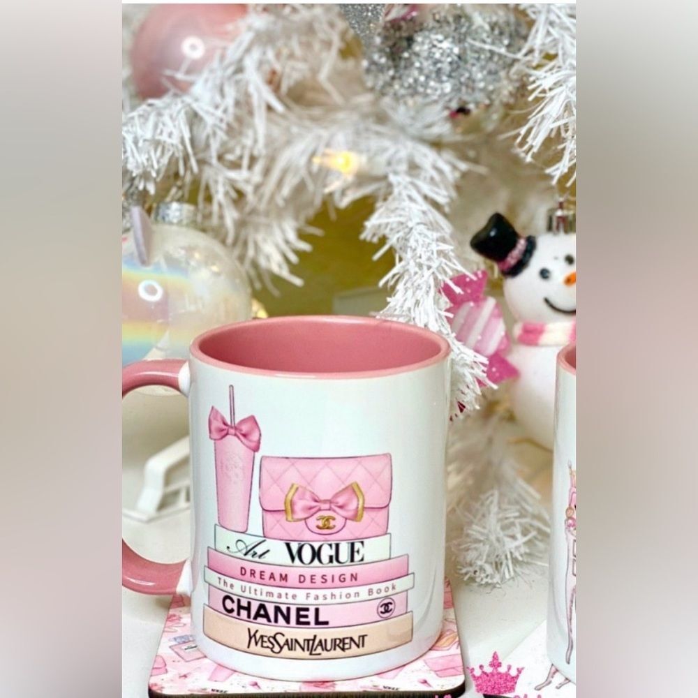 NEW Glam Pink Coffee Mug